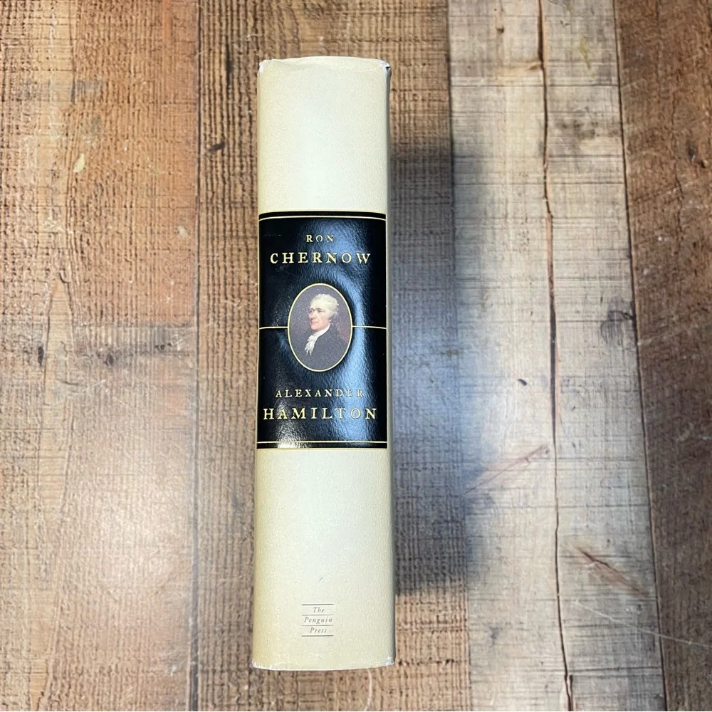 Alexander Hamilton by Ron Chernow Hardcover Book History Biography Nonfiction